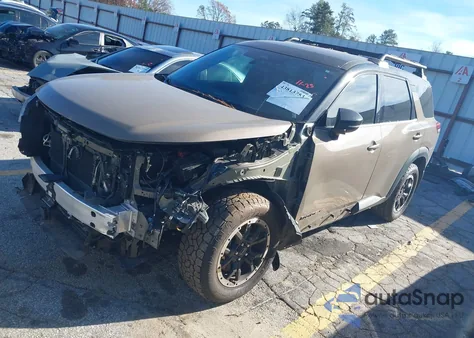 2024 Nissan Pathfinder Rock Creek 4Wd из США, поврежденный, VIN 5N1DR3BD1RC206380